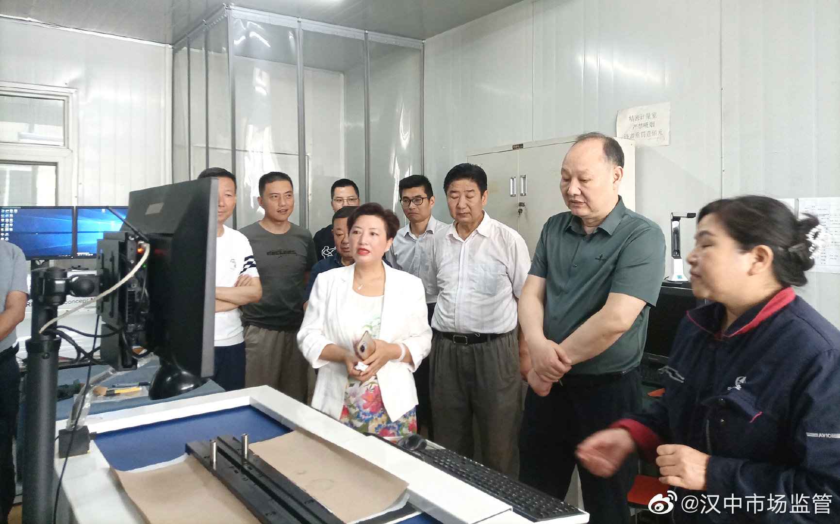 李炯赴汉中米克隆工量具实业公司调研合作共建璟鈜长度计量检定中心